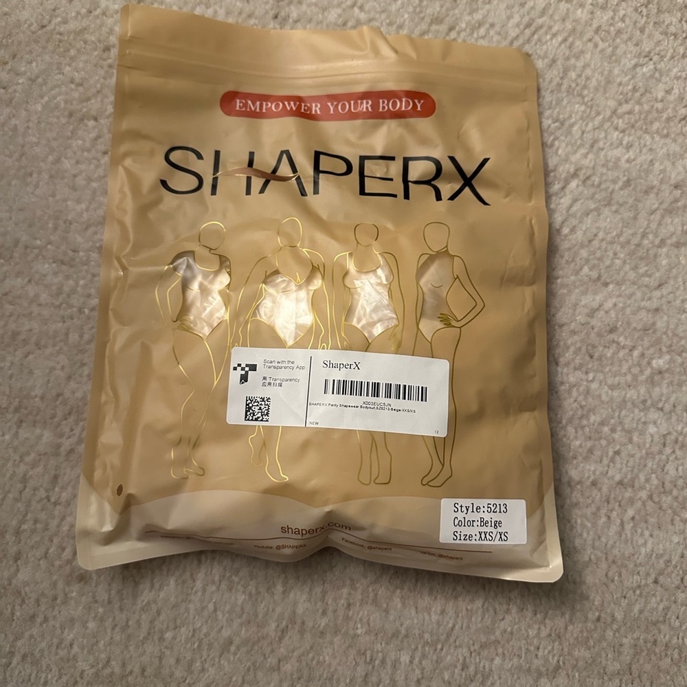 ShaperX Beige Shapewear